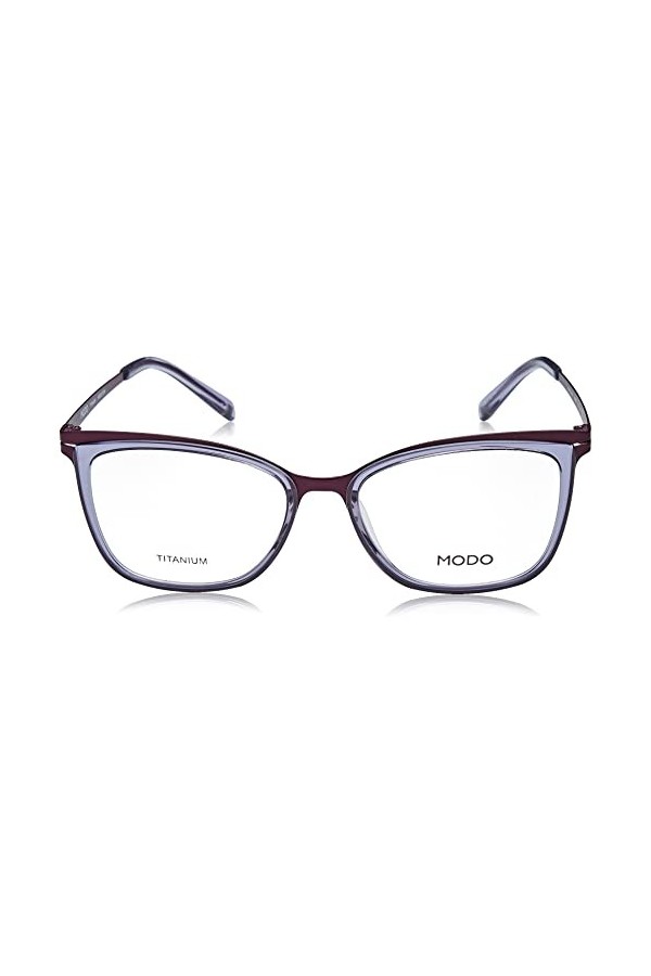 MODO & ECO 4513 Lunettes de Soleil, Cristal Violet, 51 Femme