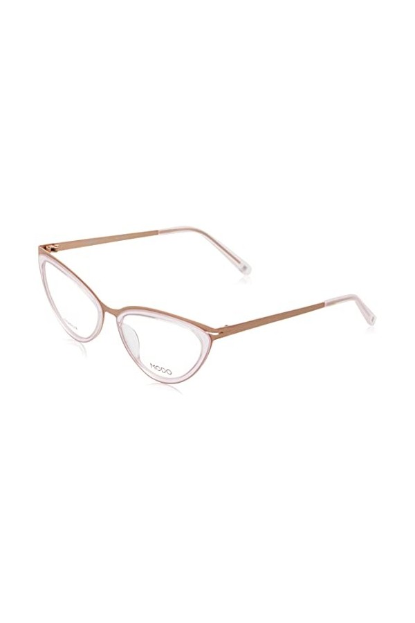 MODO & ECO 4520 Lunettes de Soleil, Rose/Or, 55 Femme