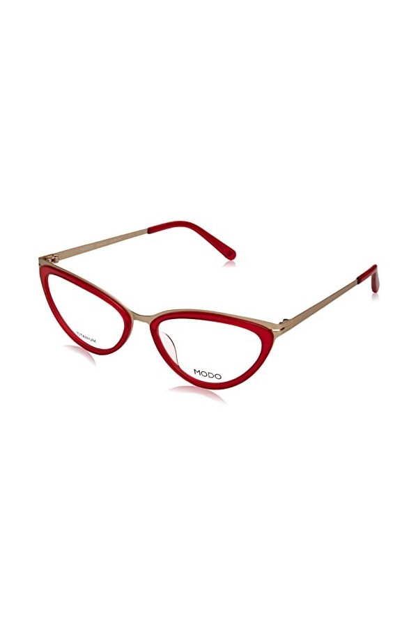 MODO & ECO 4520 Lunettes de Soleil, Rose/Or, 55 Femme