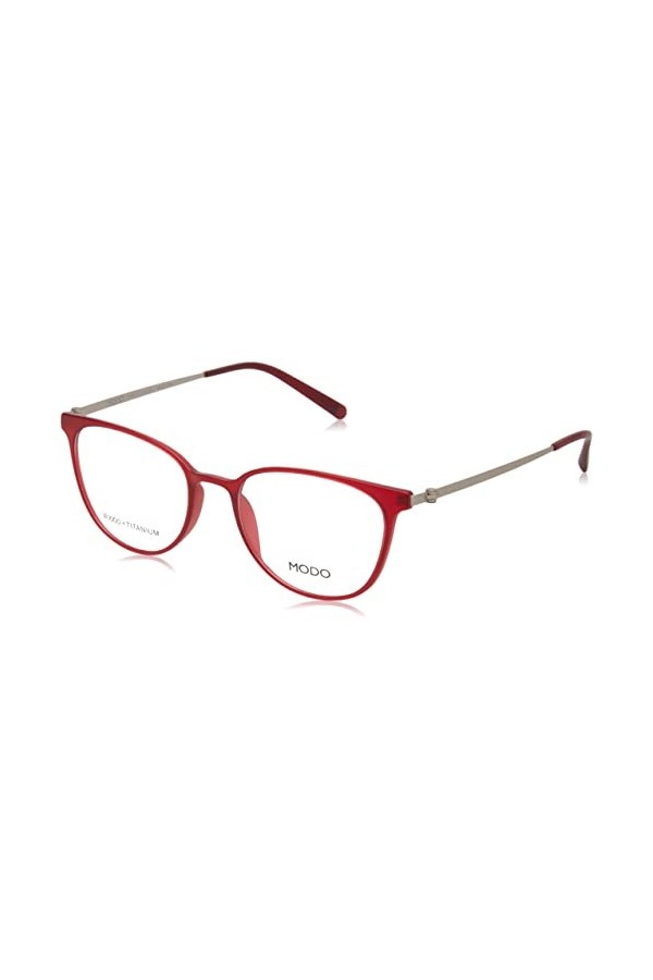 MODO & ECO 7000 Lunettes de Soleil, Rouge Mat, 50 Femme