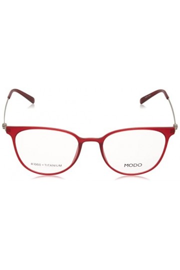 MODO & ECO 7000 Lunettes de Soleil, Rouge Mat, 50 Femme