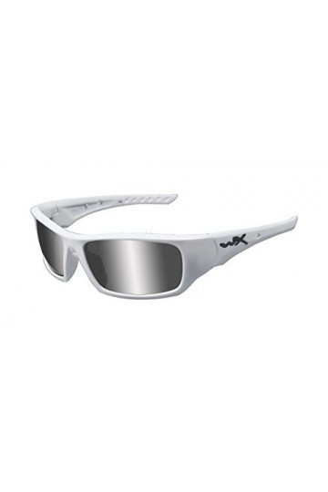 Wiley X Wx Arrow Lunettes de Soleil Mixte, Blanc Mat, S/M