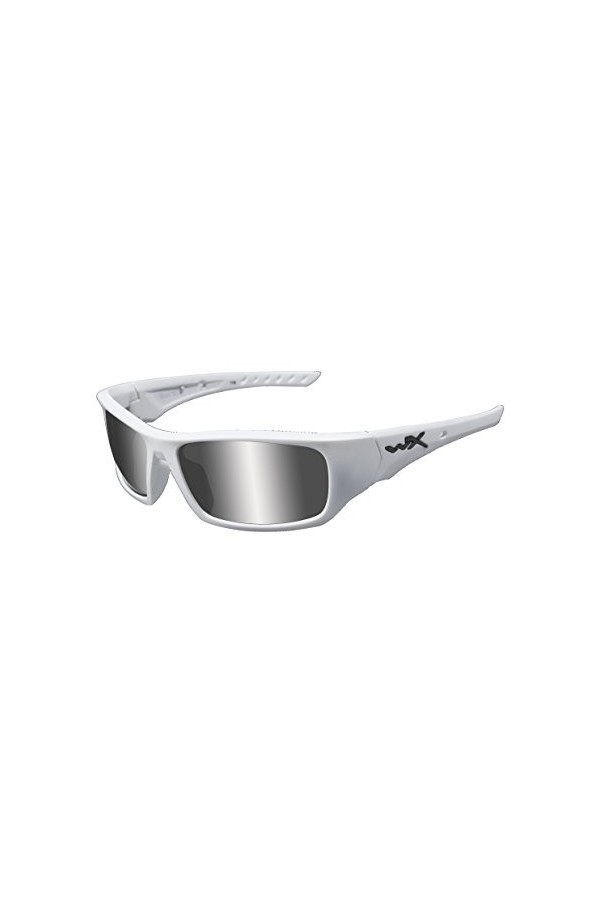 Wiley X Wx Arrow Lunettes de Soleil Mixte, Blanc Mat, S/M