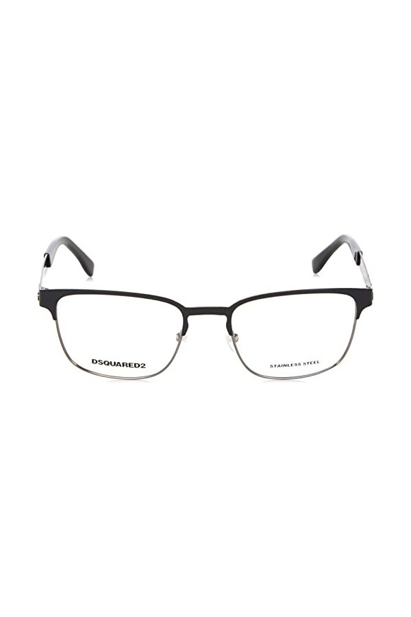 Dsquared D2 0005 Sunglasses, RZZ/19 MTBLCK DKRUT, 54 Unisex