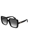 Gucci Lunettes de Soleil GG0632S Black/Grey Shaded 56/20/145 femme