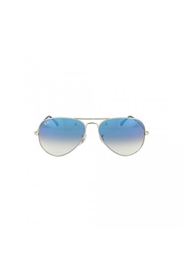 Ray-Ban Lunettes de soleil AVIATOR Silver Bleu Dégradé RB3025 RB3025 003/3F