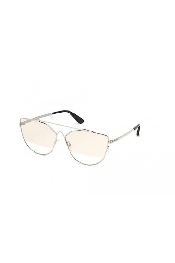 Tom Ford mixte adulte Lunettes de Soleil Jacquelyn-02 FT0563, 16C, 64