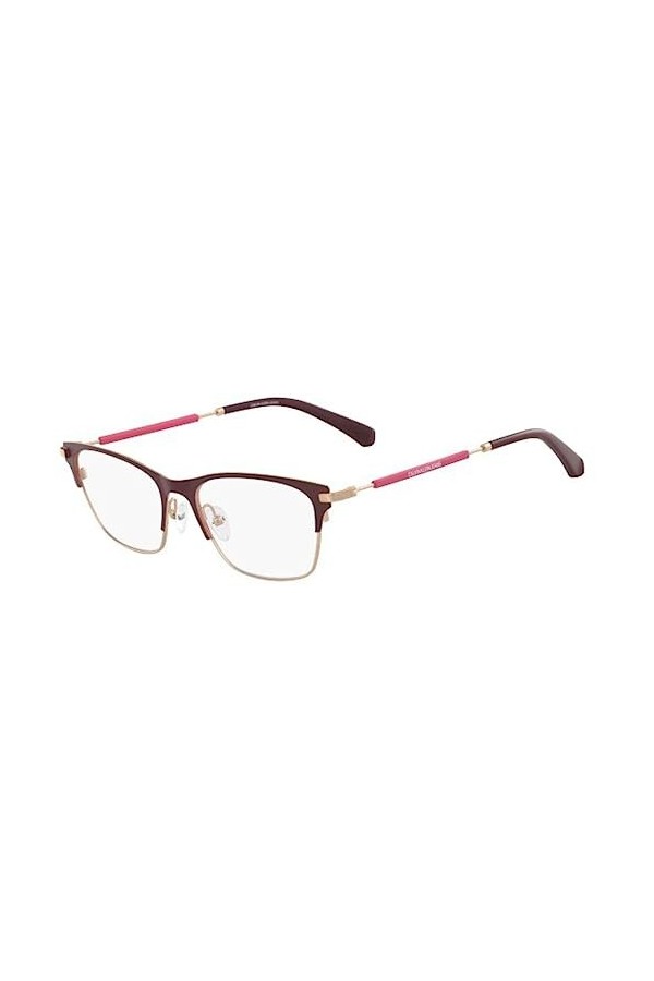Calvin Klein Jeans CKJ18105 Sunglasses, 603 Burgundy, 52 Unisex