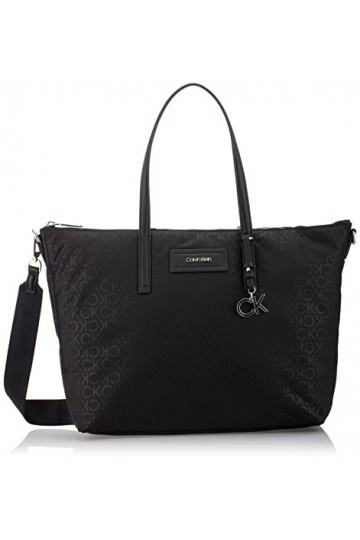 Calvin Klein CK Must Nylon Shopper Black Mono