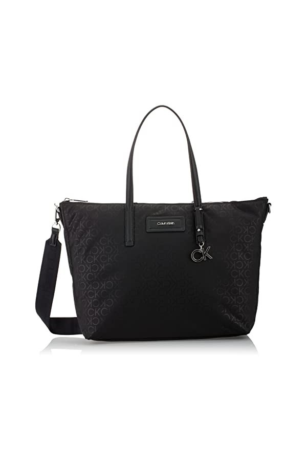 Calvin Klein CK Must Nylon Shopper Black Mono