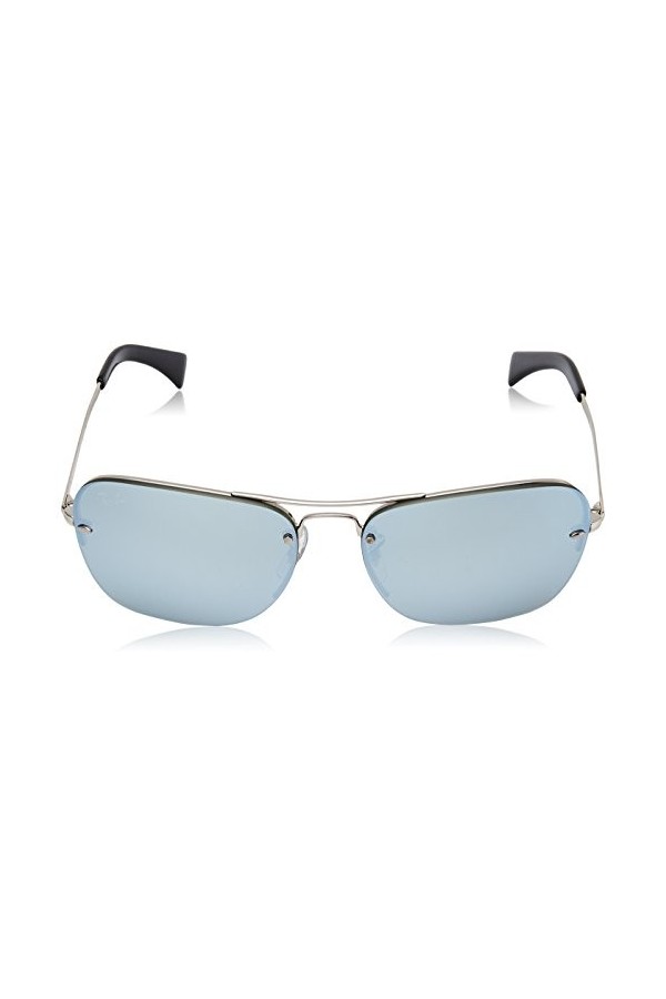 Ray-ban - Mod. 3541 - Lunettes De Soleil Homme, silver silver /Silver mirror, taille 61