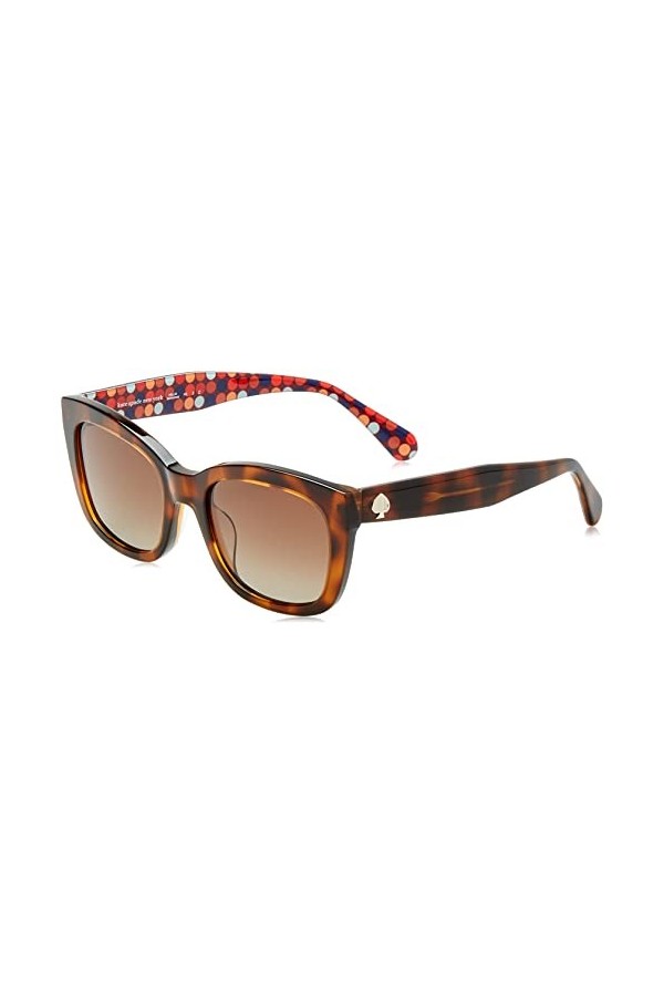 Kate Spade Tammy/s Sunglasses, Havana, 53 Unisex