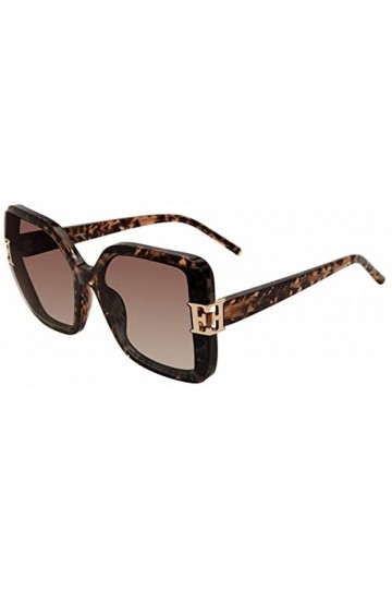 Escada Sesd50 Lunettes de Soleil, Léopard Brillant, 62 Femme