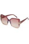 Escada Sesd50 Lunettes de Soleil, Léopard Brillant, 62 Femme