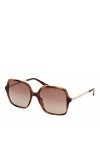 GUESS GU7845 Lunettes de Soleil, Blonde Havana, 57 Femme