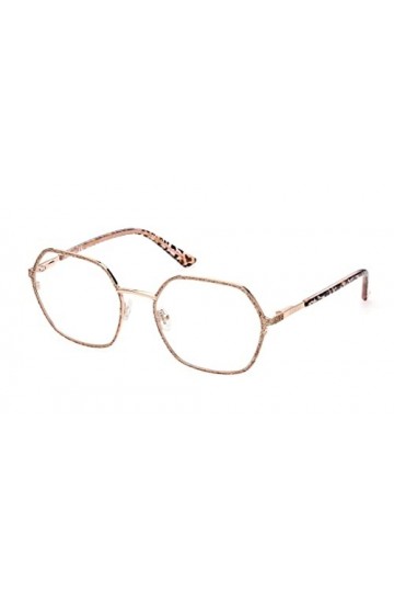Guess GU2912 Lunettes de Soleil, Shiny Rose Gold, 53 Femme