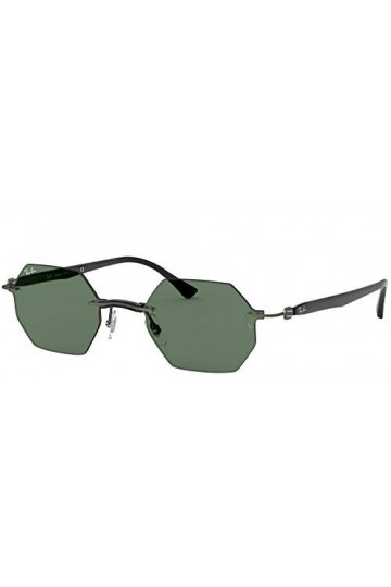 Ray-Ban RB8061-154/71 Montures de Lunettes, Gunmetal, 53.0 Mixte Adulte