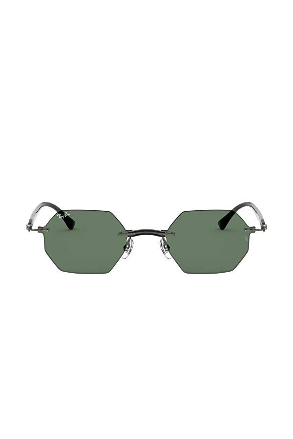Ray-Ban RB8061-154/71 Montures de Lunettes, Gunmetal, 53.0 Mixte Adulte