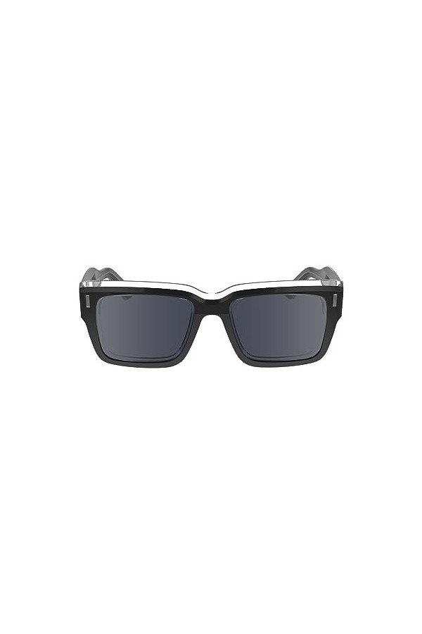 Calvin Klein CK23538S Sunglasses, 001 Black, Taille Unique Unisex
