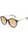 Zadig & Voltaire Szv322 Lunettes de Soleil, Noir Brillant, 52 Femme