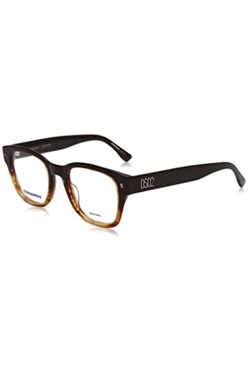 DSquared D2 0065 Lunettes de Soleil, Ex4/21 Corne Brune, 51 Mixte