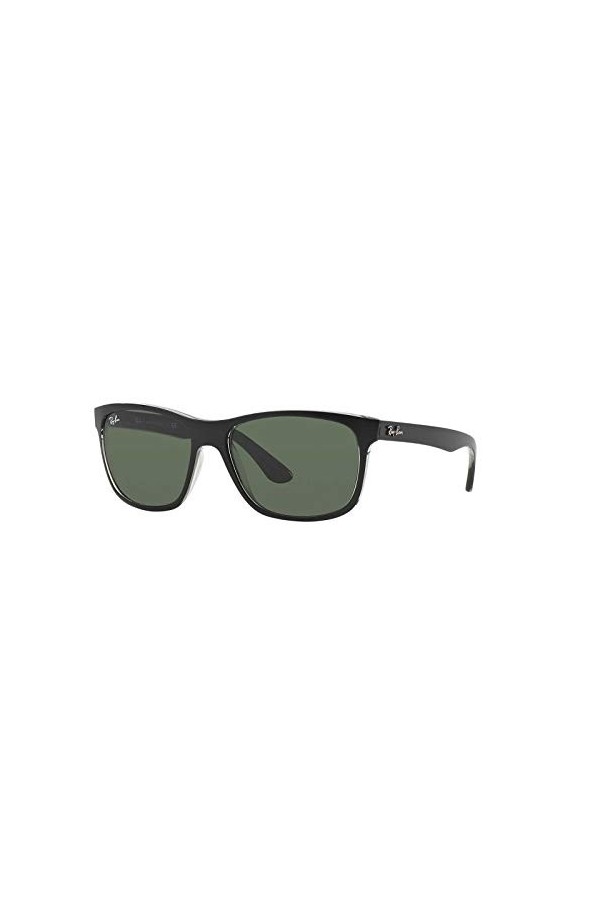 Ray-Ban - Lunette de soleil Rb4181 Wayfarer , Black Schwarz 