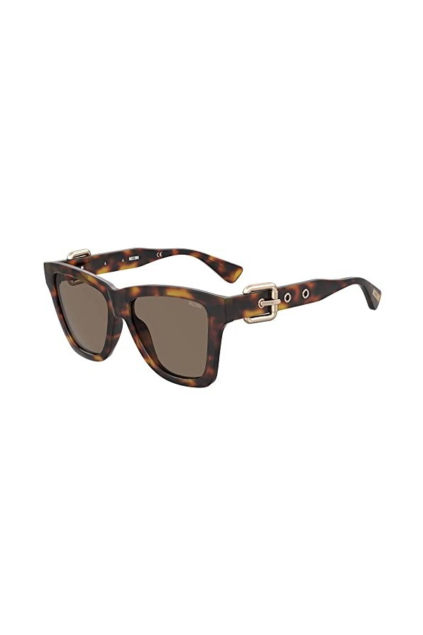 MOSCHINO Lunettes de Soleil MOS131/S Dark Havana/Brown 54/16/140 femme