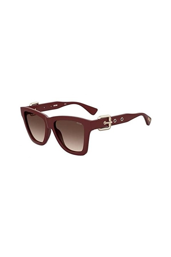 Moschino Mos131/s Sunglasses, LHF/HA Burgundy, 54 Unisex