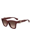Moschino Mos131/s Sunglasses, LHF/HA Burgundy, 54 Unisex