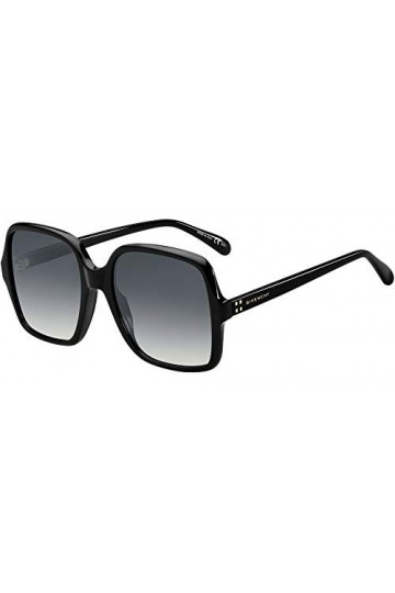 Givenchy GV 7123/G/S G5 Lunettes de Soleil, Noir et Gris, 55 Femme