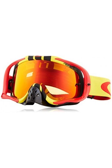 Masque OAKLEY CROWBAR MX Rouge/Jaune OO7025-53