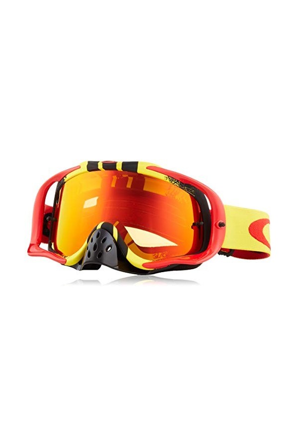 Masque OAKLEY CROWBAR MX Rouge/Jaune OO7025-53