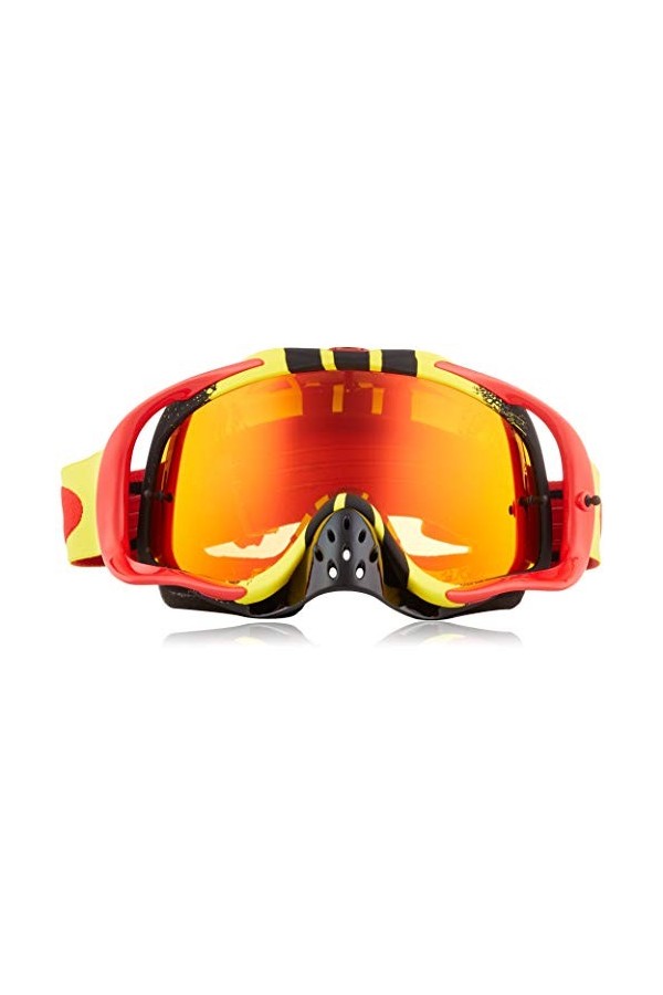 Masque OAKLEY CROWBAR MX Rouge/Jaune OO7025-53