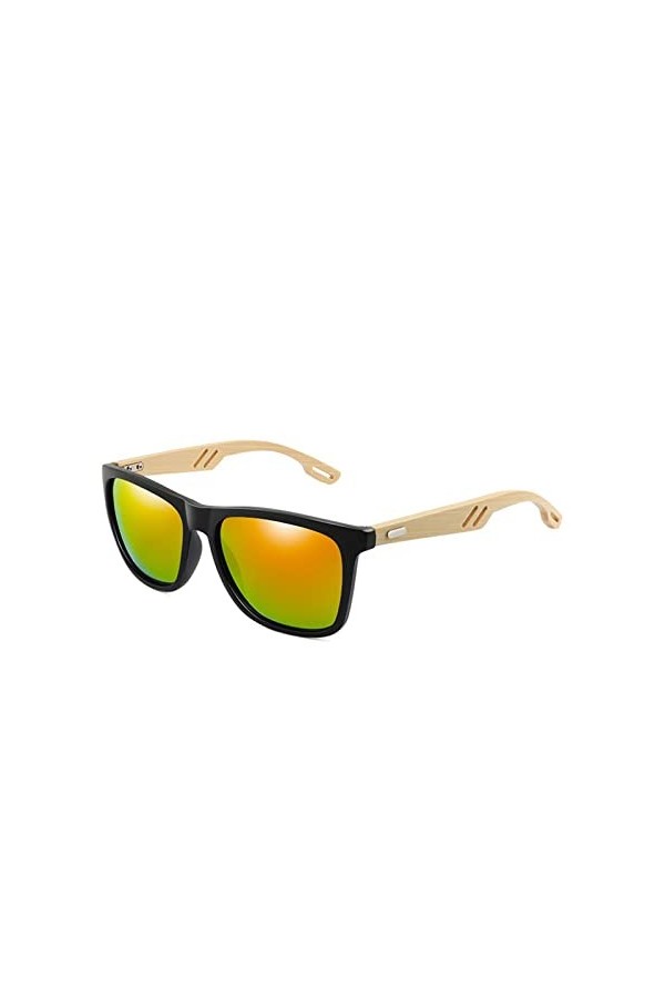 DieffematicTYJ Lunette De Soleil Lunettes de Soleil carrées Fashion Lunettes Creuses Cadre en Plastique Color : 4 