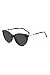 Carolina Herrera Her 0093/s Sunglasses, 807/IR Black, 57 Unisex