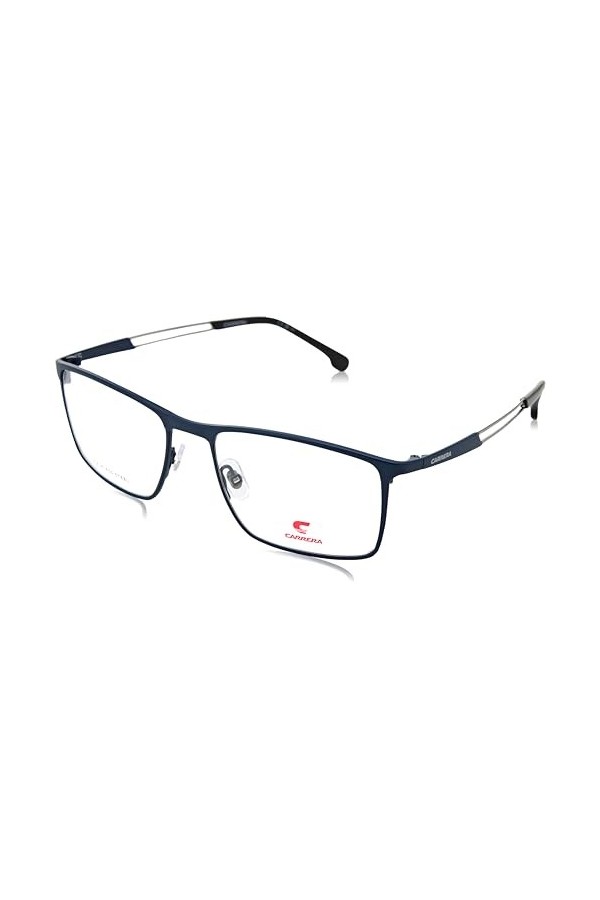 Carrera Mens Glasses 8898 FLL 55/18/140 Sunglasses, FLL/18 Matte Blue, 55 Unisex