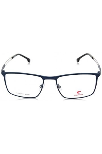 Carrera Mens Glasses 8898 FLL 55/18/140 Sunglasses, FLL/18 Matte Blue, 55 Unisex