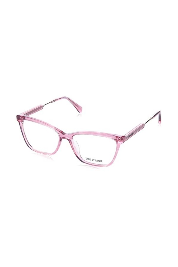 Zadig & Voltaire Vzv342 Lunettes de Soleil, Rose Fantasy, 55 Femme