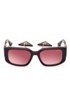 Guess GU7891 Lunettes de Soleil, Noir Brillant, 53/18/140 Femme