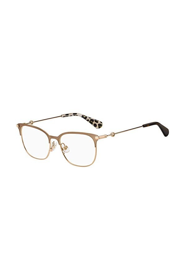 Kate Spade New York Marlee Sunglasses, Brown, 52 Unisex