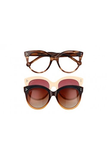 Hally & Son Hs858c02 Lunettes de Soleil, Marron, 53 Femme