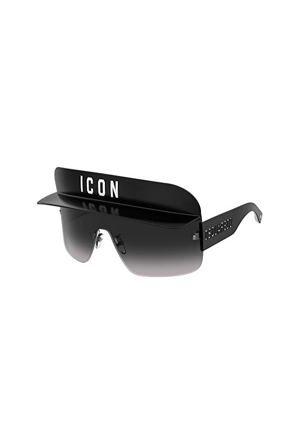 DSQUARED2 ICON Icon 0001/s Sunglasses, 807/9O Black, 99 Unisex