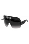DSQUARED2 ICON Icon 0001/s Sunglasses, 807/9O Black, 99 Unisex