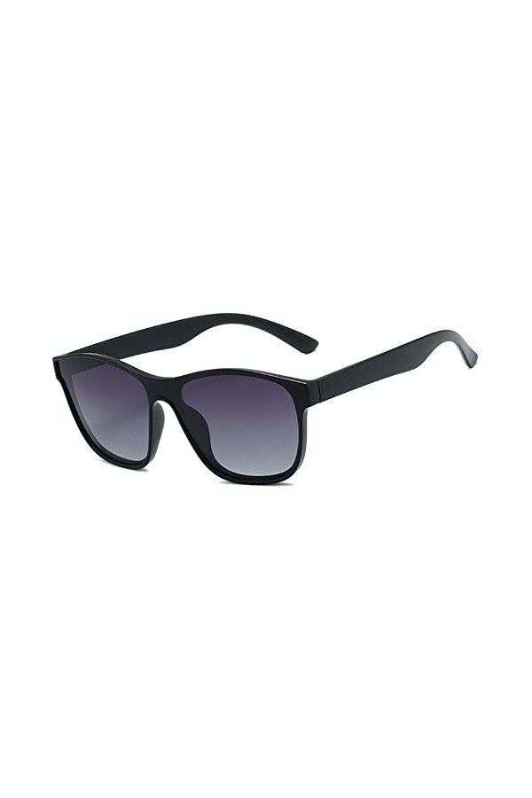 DieffematicMJ Lunettes De Soleil Homme Lunettes de Soleil polarisées Hommes Femmes Femmes de Luxe carrée Noir Lunettes Lunett