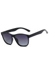 DieffematicMJ Lunettes De Soleil Homme Lunettes de Soleil polarisées Hommes Femmes Femmes de Luxe carrée Noir Lunettes Lunett