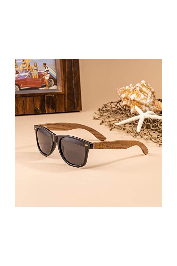 Woodies mixte adulte Lunettes Wayfarer