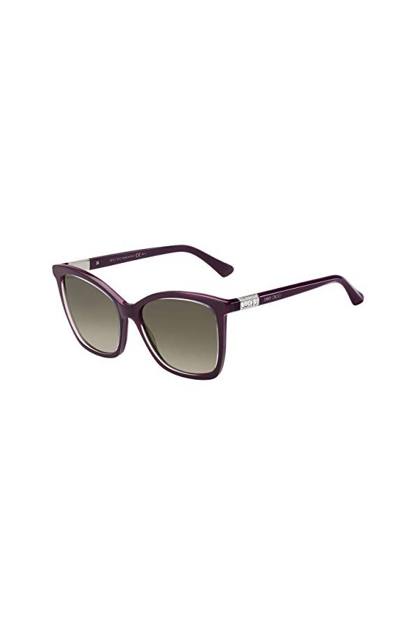 Jimmy Choo Ali/S Lunettes de Soleil, Bordeaux, M Mixte