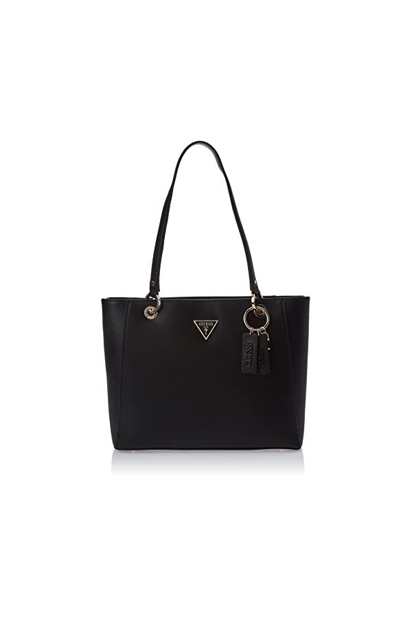 Guess Noel Tote, Bag Women, Le Noir, Taille Unique