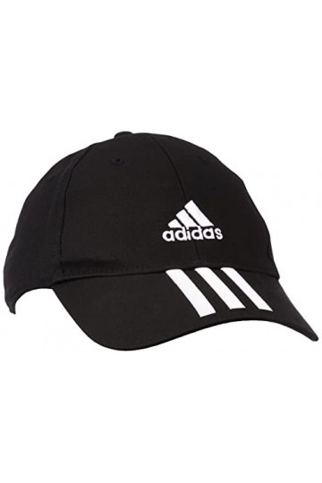 adidas, Baseball 3-Stripes Twill, Casquette De Baseball, Noir, Osfl, Unisexe-Adulte