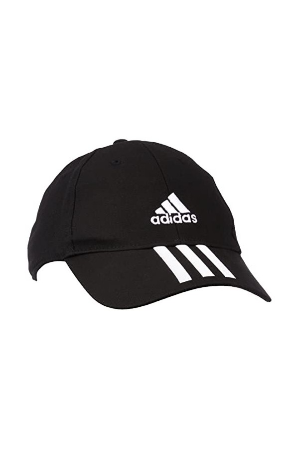 adidas, Baseball 3-Stripes Twill, Casquette De Baseball, Noir, Osfl, Unisexe-Adulte